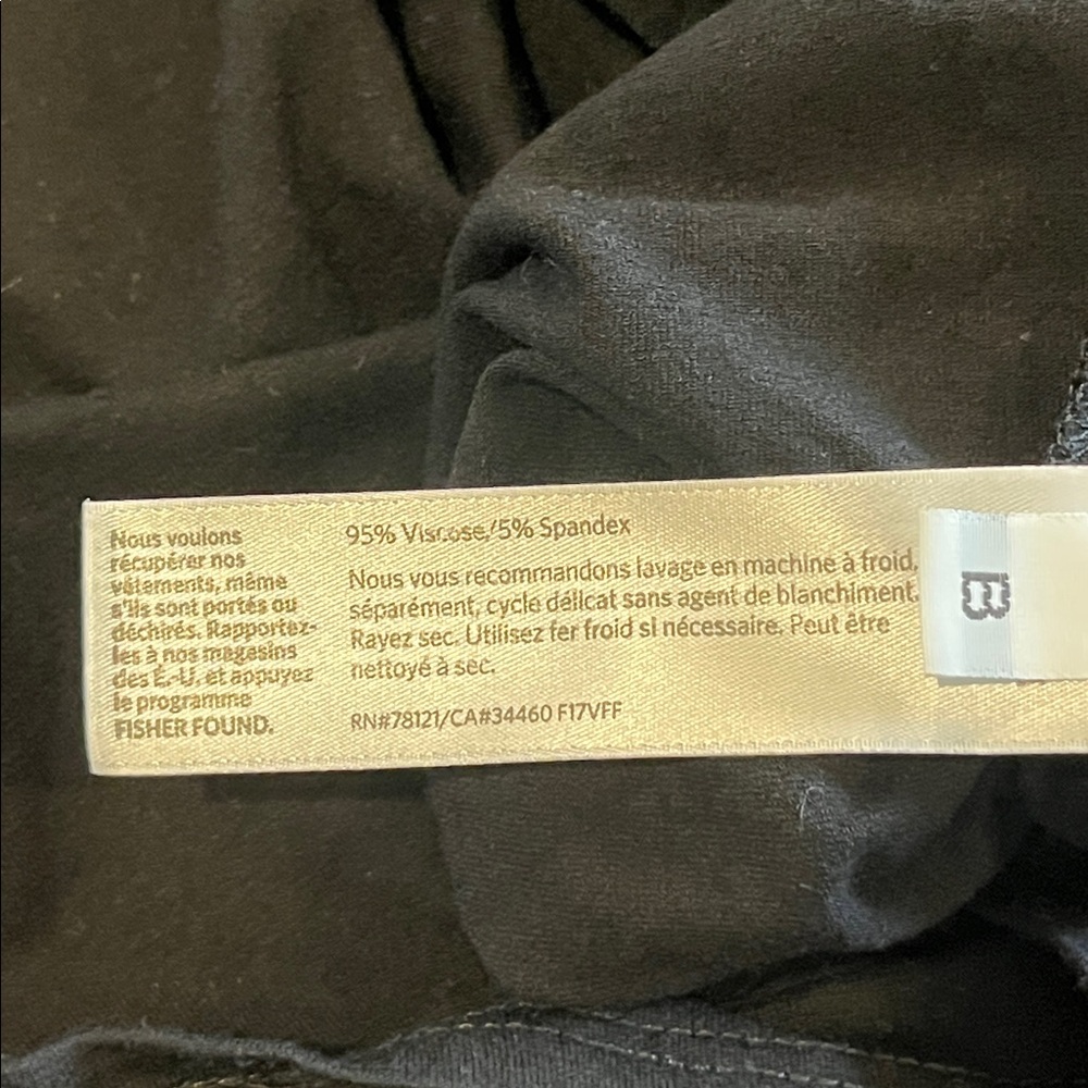 Eileen Fisher Black Button Down Shirt - Picture 7 of 7